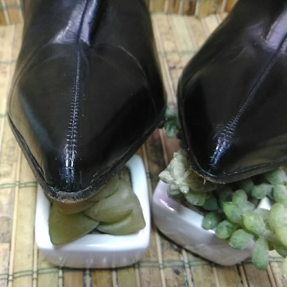 MICHAEL SHANNON BOOTIES 6 B  BLACK - Picture 5 of 8